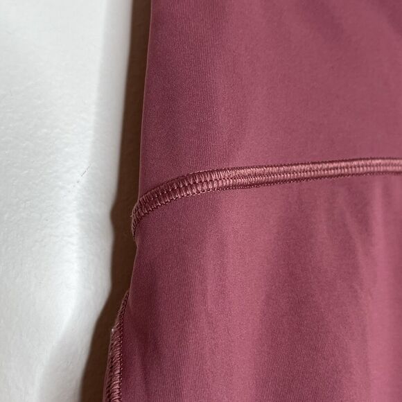 Lululemon Train Times Crop 21” So Merlot Pink Womens 6 Cropped Leggings - Picture 3 of 8